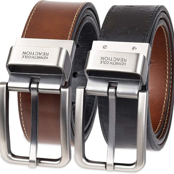 Men's Two-in-one Reversible Belt - Picture 1 of 7